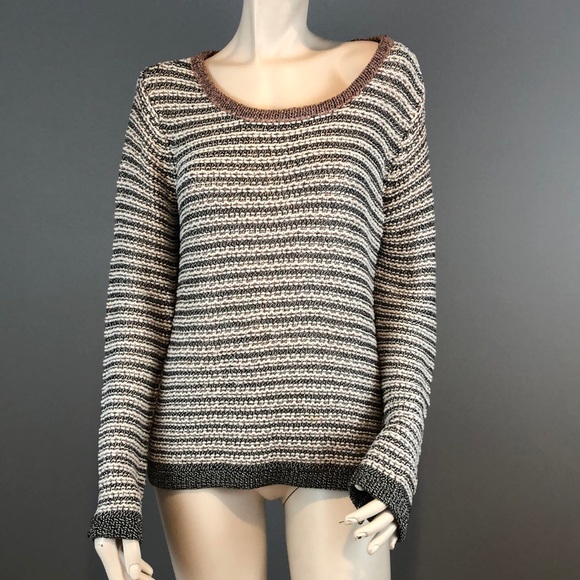 rag & bone Sweaters - NWOT Rag&Bone Striped Scoop neck Sweater Sz M